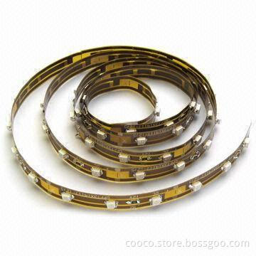 Flexible LED Strip, 5050 SMD, 12V DC Voltage, High-lumen Output, 5m Per Roll
